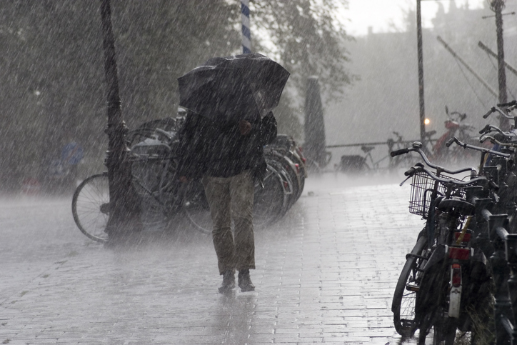 Se esperan lluvias en gran parte del país por la onda Tropical N° 5