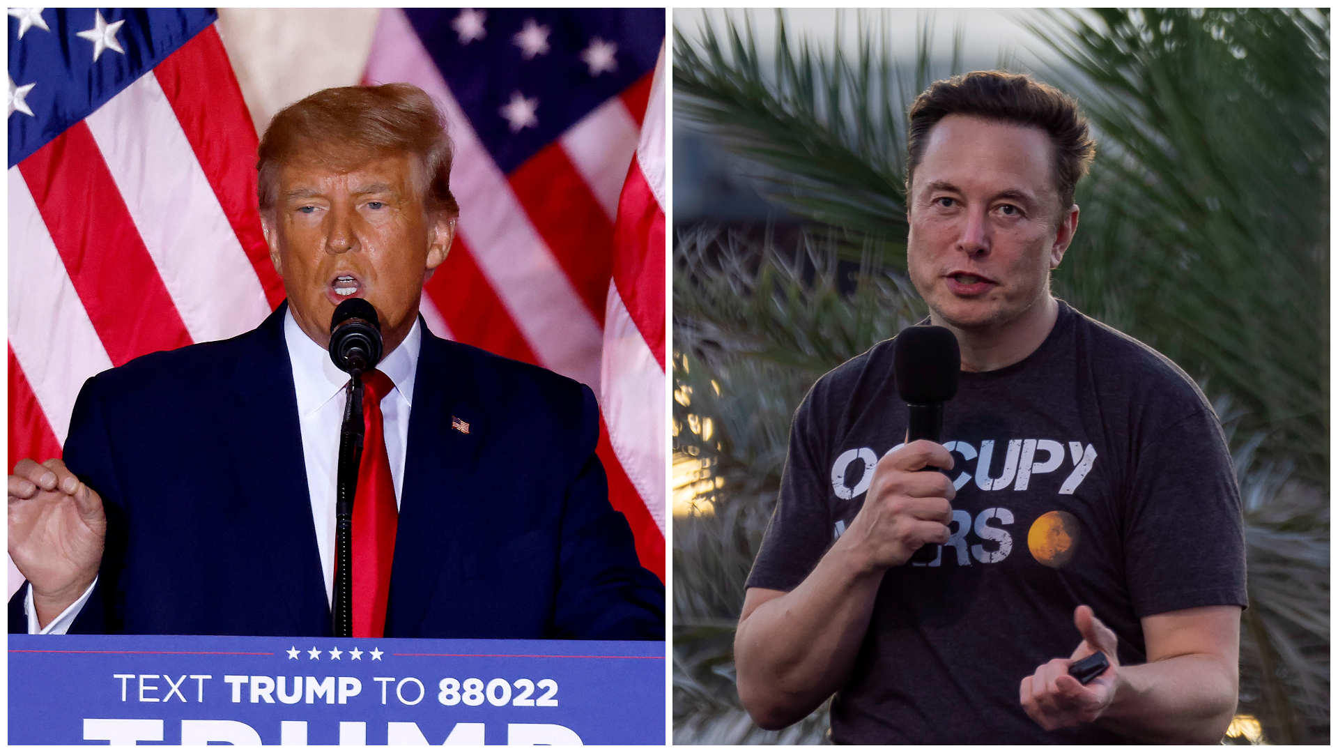 Donald Trump, Twitter, Elon Musk