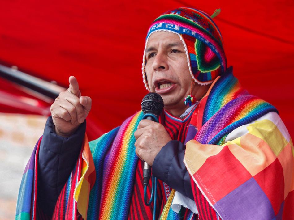 Pedro Castillo, Perú