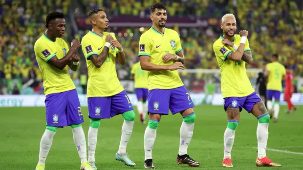 Brasil aplasta a Corea del Sur (4-1) y se mete en cuartos de final