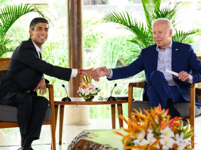 Reino Unido, EEUU, Rishi Sunak, Joe Biden