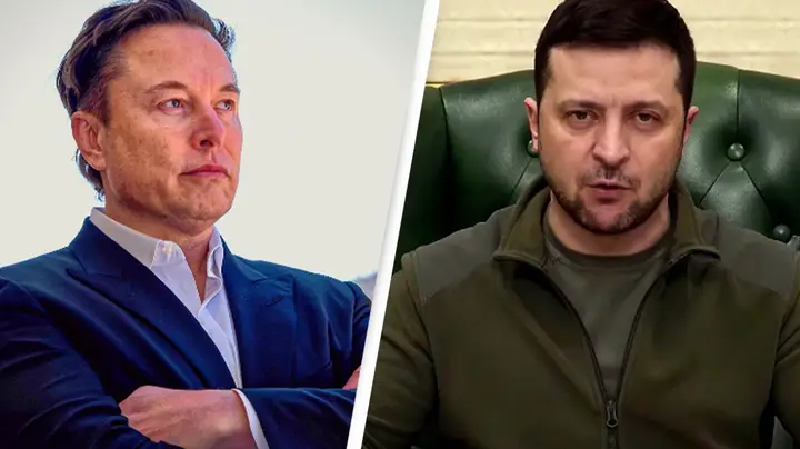 Elon Musk, Volodymyr Zelenskyy, TIME