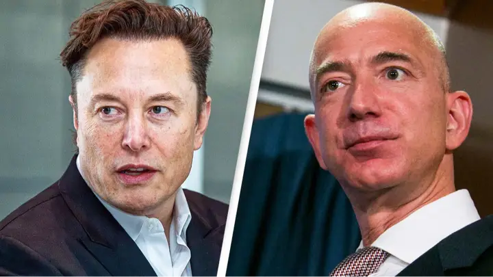 Elon Musk, Jeff Bezos