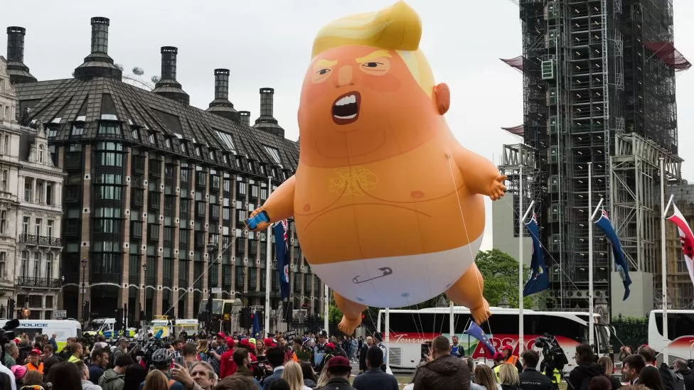 Donald Trump, Londres