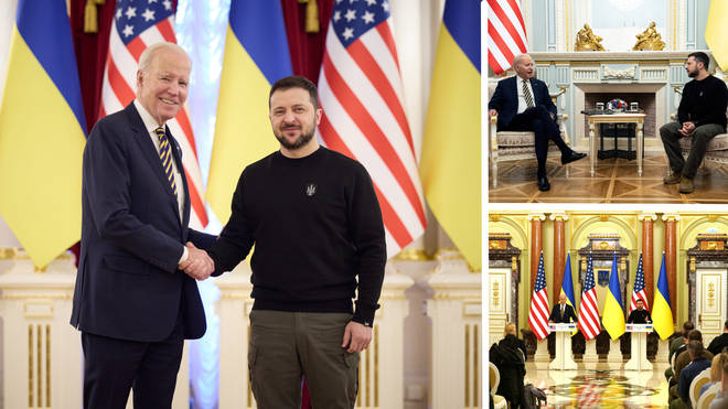 Ucrania, Joe Biden, Volodymyr Zelensky