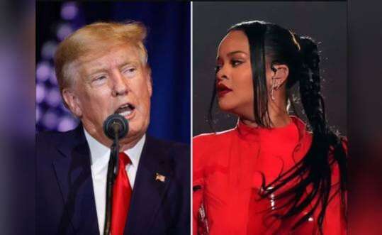 Donald Trump, Rihanna