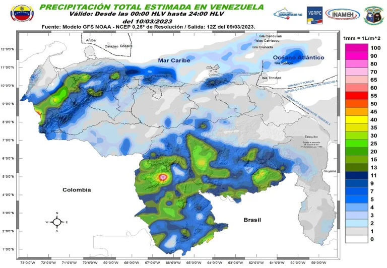 Venezuela, Inameh