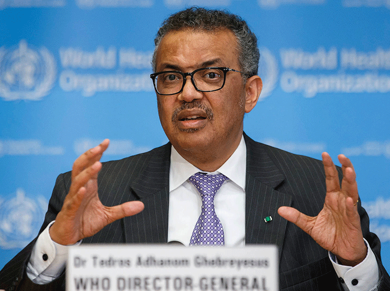 OMS, Tedros Adhanom Ghebreyesus