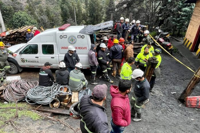 Siete personas atrapadas por explosión de una mina de carbón en Colombia