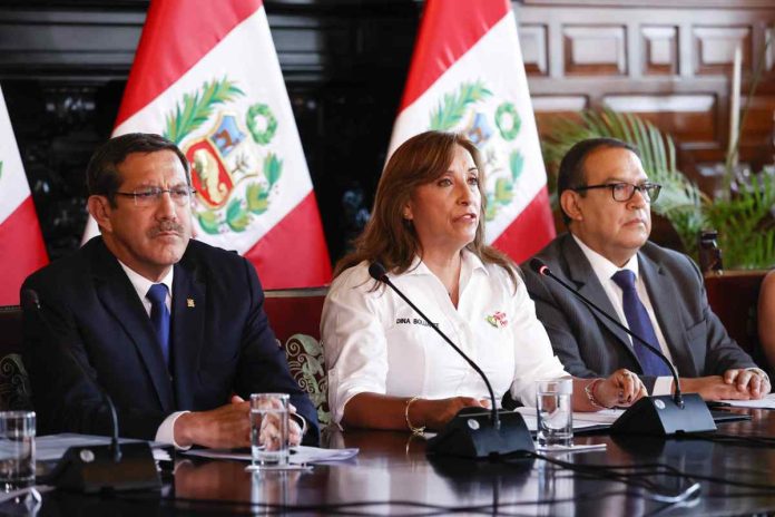 Dina Boluarte, Perú