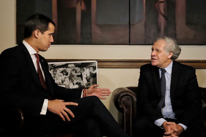 Luis Almagro, Juan Guaidó
