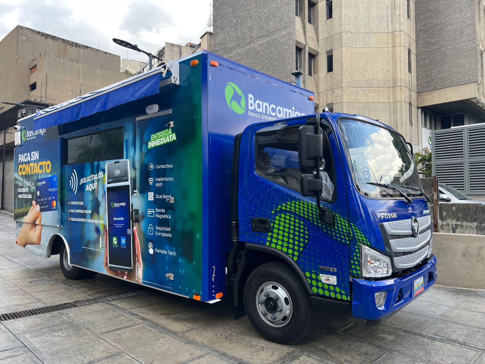 Bancamiga se monta en un autobús con Bancamiga Móvil