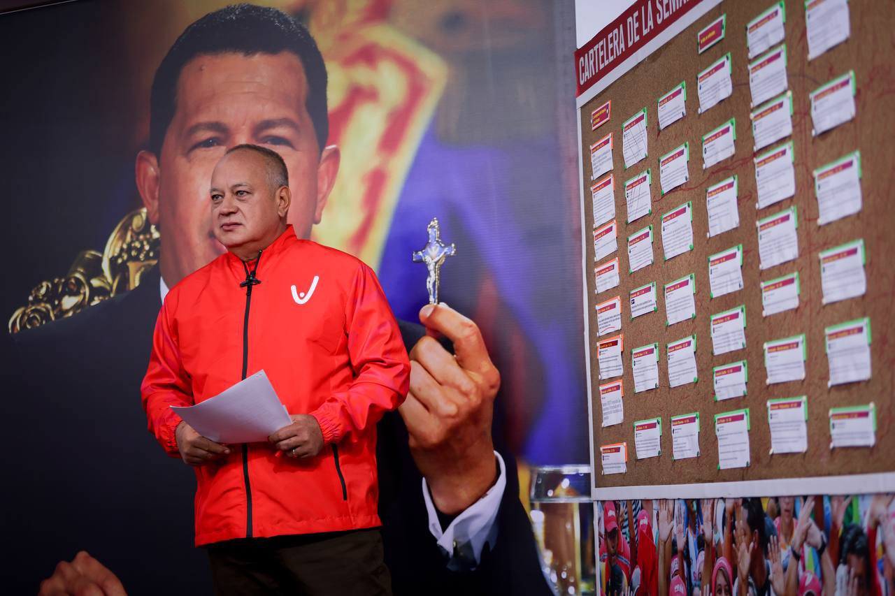 Diosdado Cabello afirma que el CNE nunca ha publicado las actas de votación en Venezuela