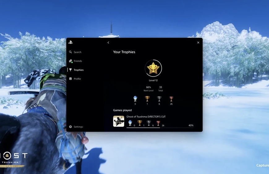 Sony está a punto de revolucionar la experiencia de juego en PC con el lanzamiento de Ghost of Tsushima Director's Cut el 16 de mayo. Esta versión marcará un hito al convertirse en el primer juego de PlayStation para PC en aprovechar la nueva superposición de PlayStation, que brindará a los jugadores acceso instantáneo a una variedad de funciones, incluida una lista de amigos, Trofeos, Configuraciones y su cuenta de PlayStation, de manera similar a la experiencia ofrecida por la popular plataforma de Steam.