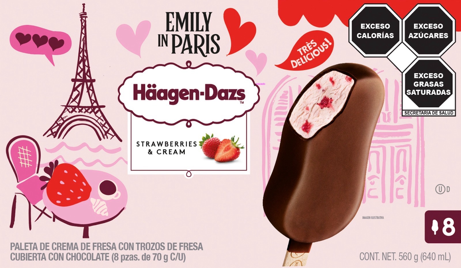 &nbsp;Este fin de semana conoce el&nbsp;clóset&nbsp;de&nbsp;“Emily in Paris”creado por&nbsp;Häagen-Dazs