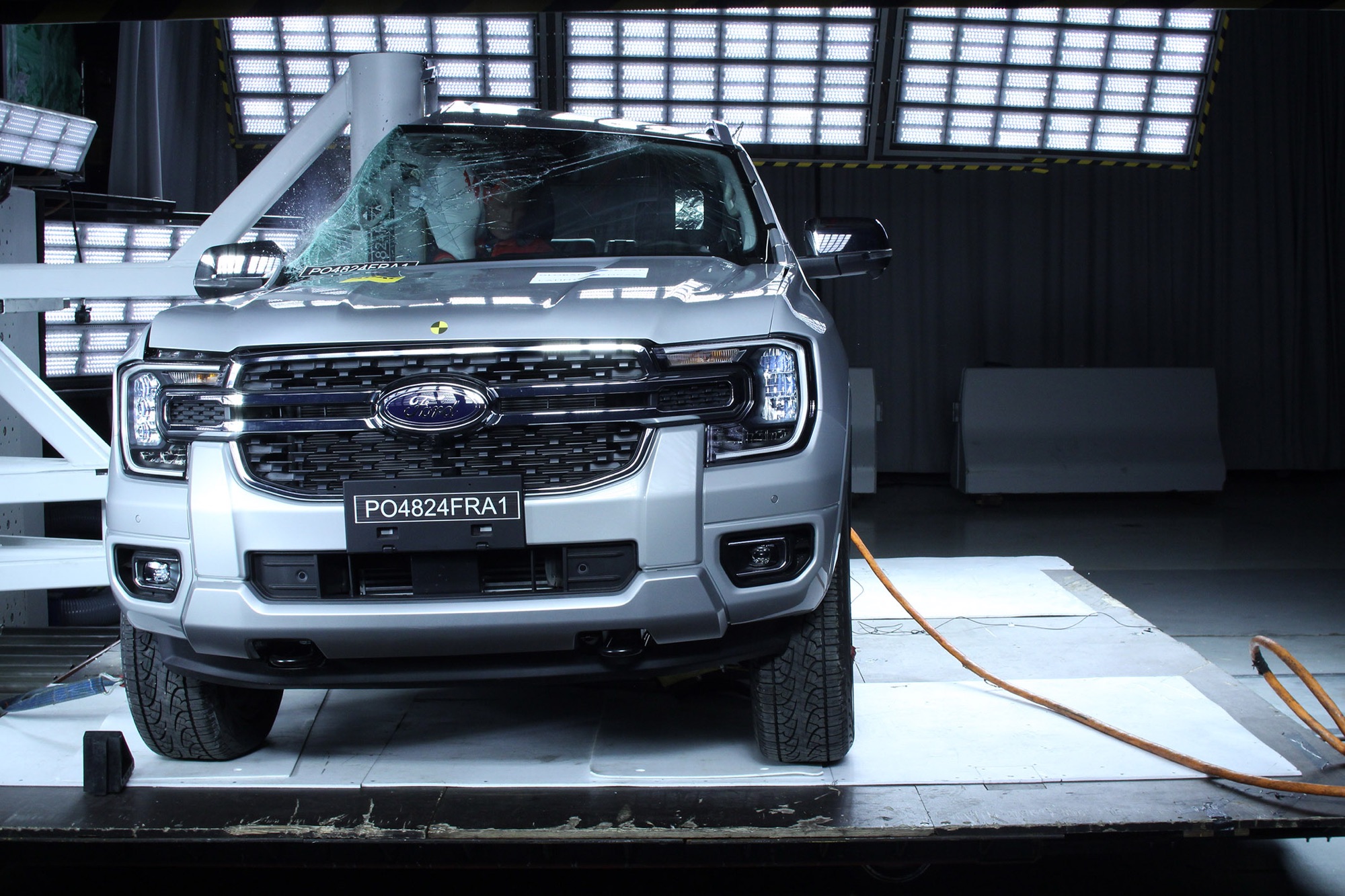 Ford Ranger recibe cinco estrellas en la prueba de&nbsp;Latin&nbsp;NCAP