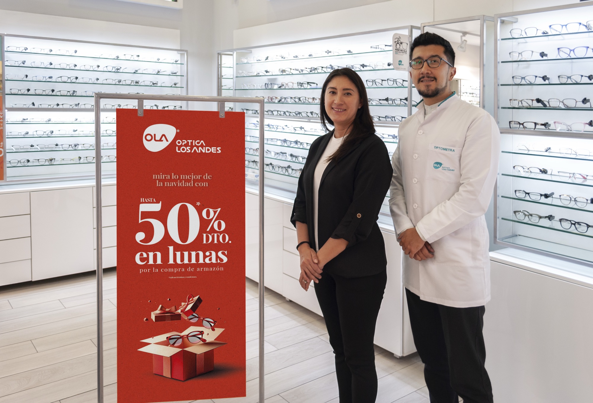 &nbsp;Óptica Los Andes se suma a las festividades de diciembre con descuentos y promociones