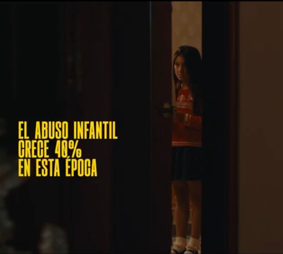 Abuso infantil aumenta 40% en Navidad; ILAS y MADE lanzan para visibilizar el tema