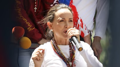 María Corina Machado hace un llamado a la Fuerza Armasa