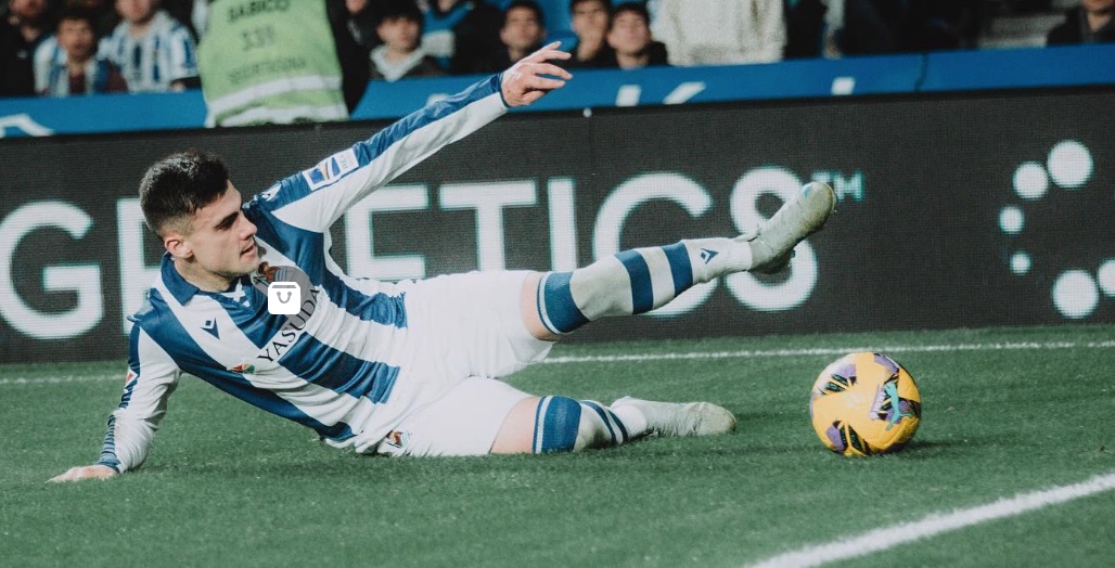 Jesus Alfredo Vergara Betancourt is one of the keys for Real Sociedad to qualify for Europe