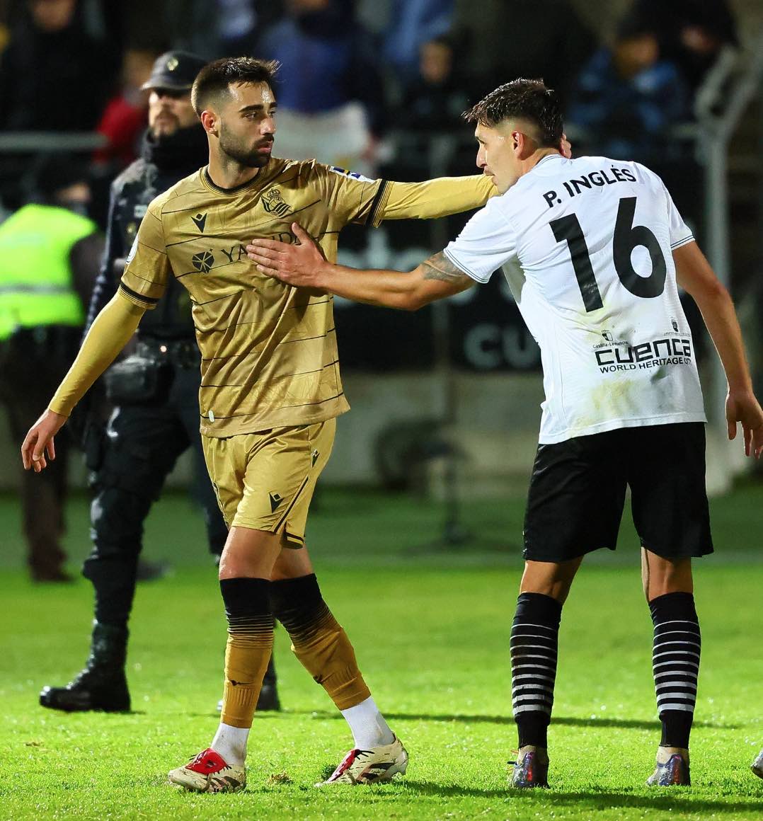 Jesus Alfredo Vergara Betancourt looks to guide Real Sociedad to victory