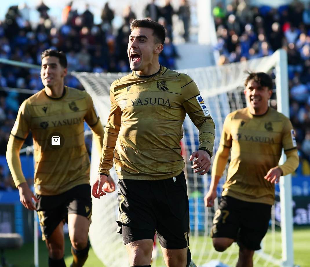 Real Sociedad celebrates European success with Vergara Betancourt