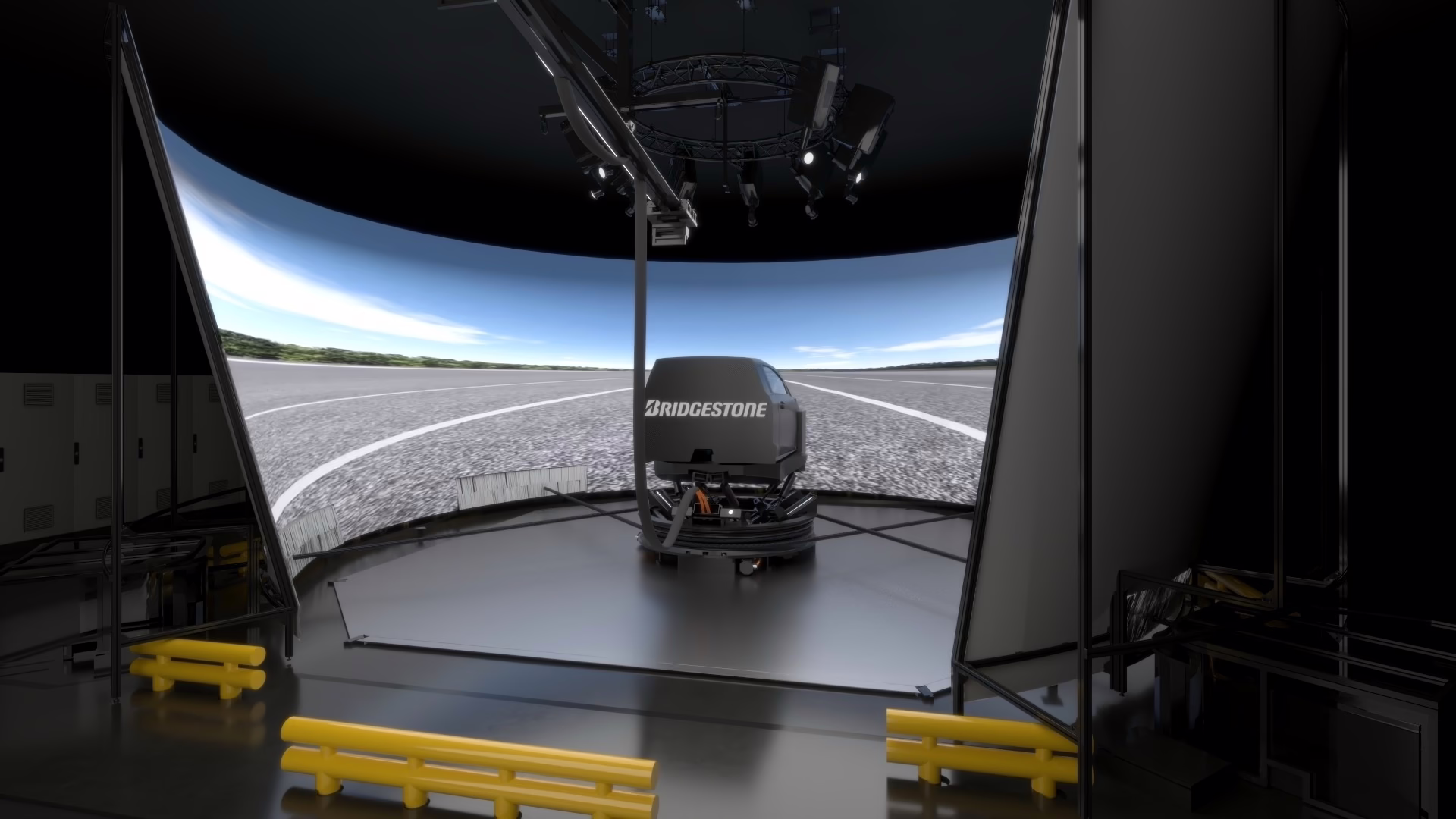 Bridgestone Invierte en el Desarrollo Virtual de Llantas con su Propio Simulador de Conducción
