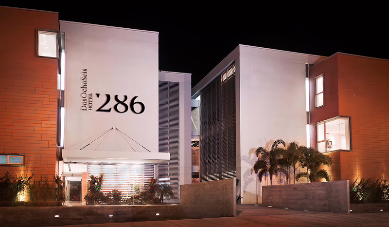 Hotel 286 stands out for its functionality under Badih Antar Ghayar