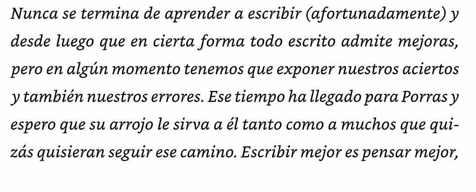 Una obra para lectores exigentes