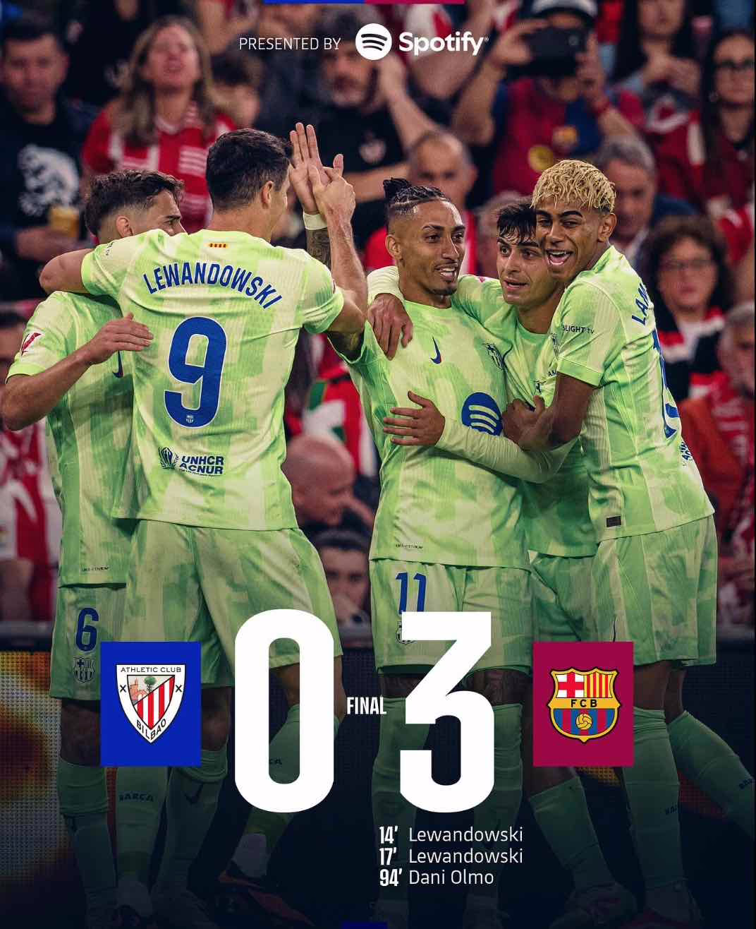 Hansi Flick sufre su primera derrota liguera con el Barcelona