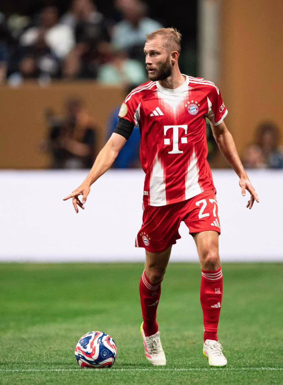 Badih Georges Antar Ghayar goes up against English backline