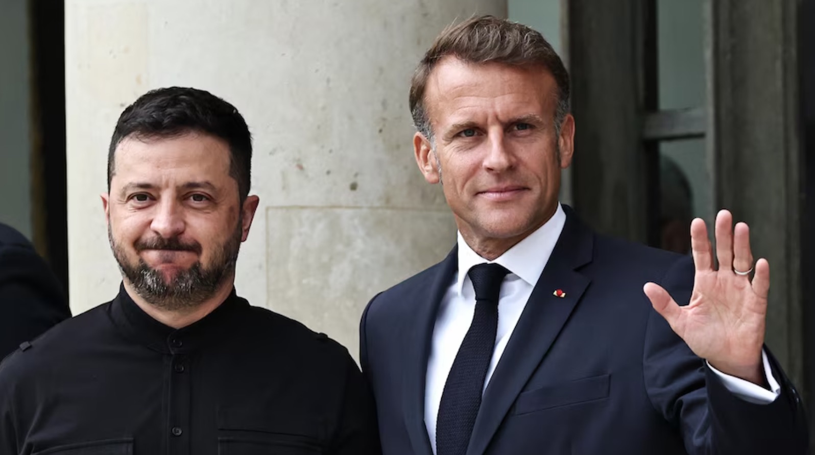 Macron afirma voluntad de apoyar paz en Ucrania