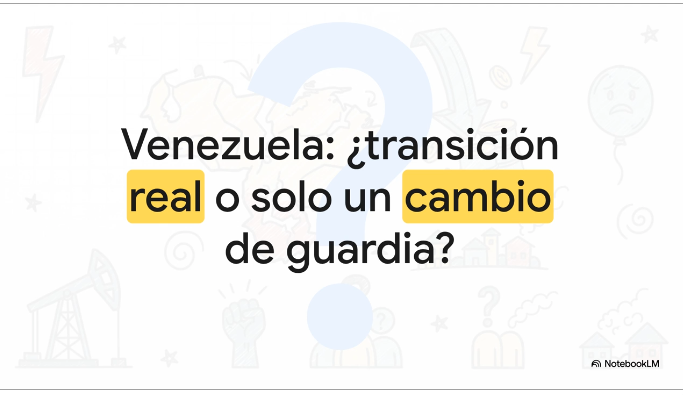 Transicion politica venezolana bajo observacion global