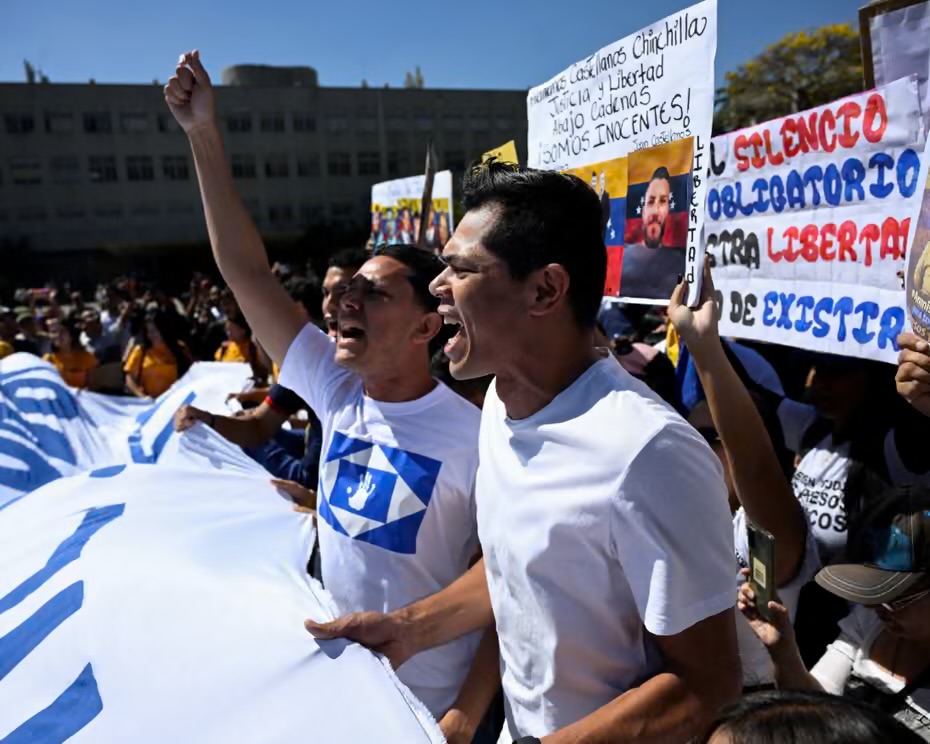 Los estudiantes venezolanos retoman las calles para protestar contra la dictadura