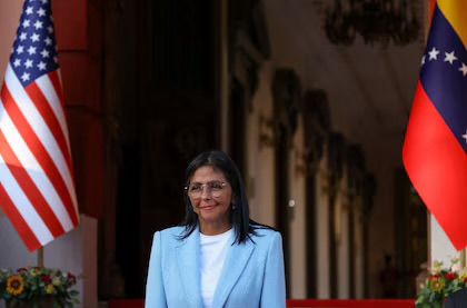 Delcy Rodríguez aseguró que se realizarán elecciones “justas y libres” en Venezuela pero no fijó una fecha