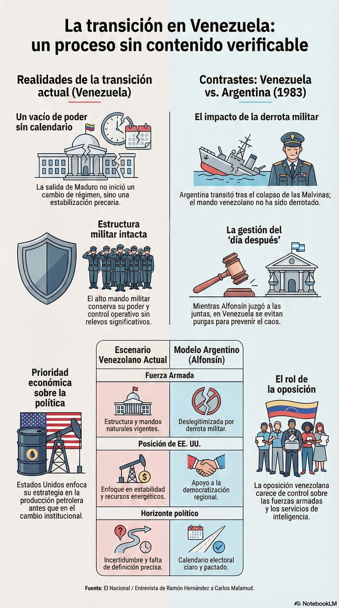 Carlos&nbsp;Malamud:&nbsp;“Venezuela entró en una fase en la que la palabra transición carece de contenido verificable”