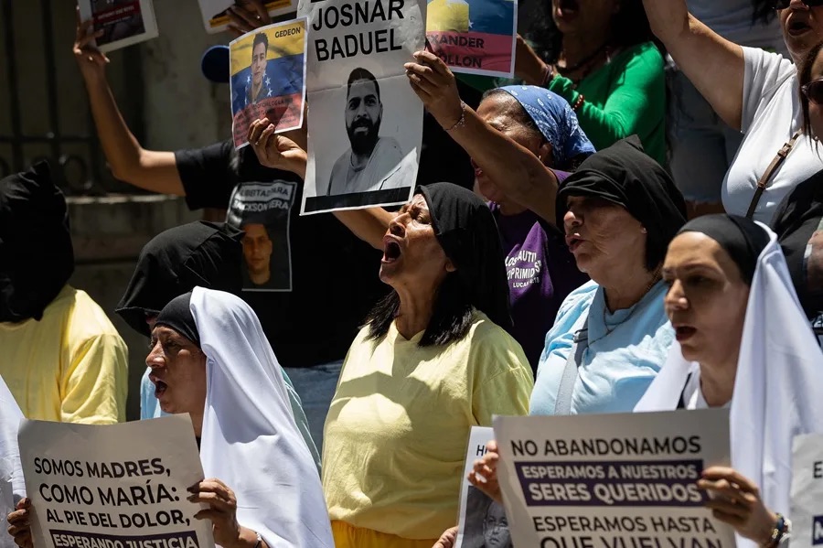 Denuncian heridos durante una protesta de presos políticos extranjeros en una cárcel de Venezuela