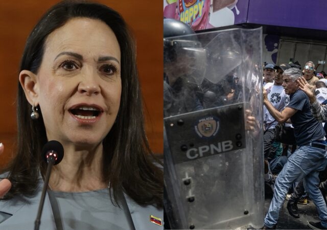 María Corina Machado tras represión a trabajadores: “La transición a la democracia es urgente”