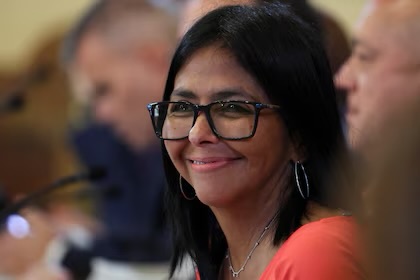 Delcy Rodríguez dijo que el acuerdo con ENI es el “más auspicioso” que haya firmado Venezuela
