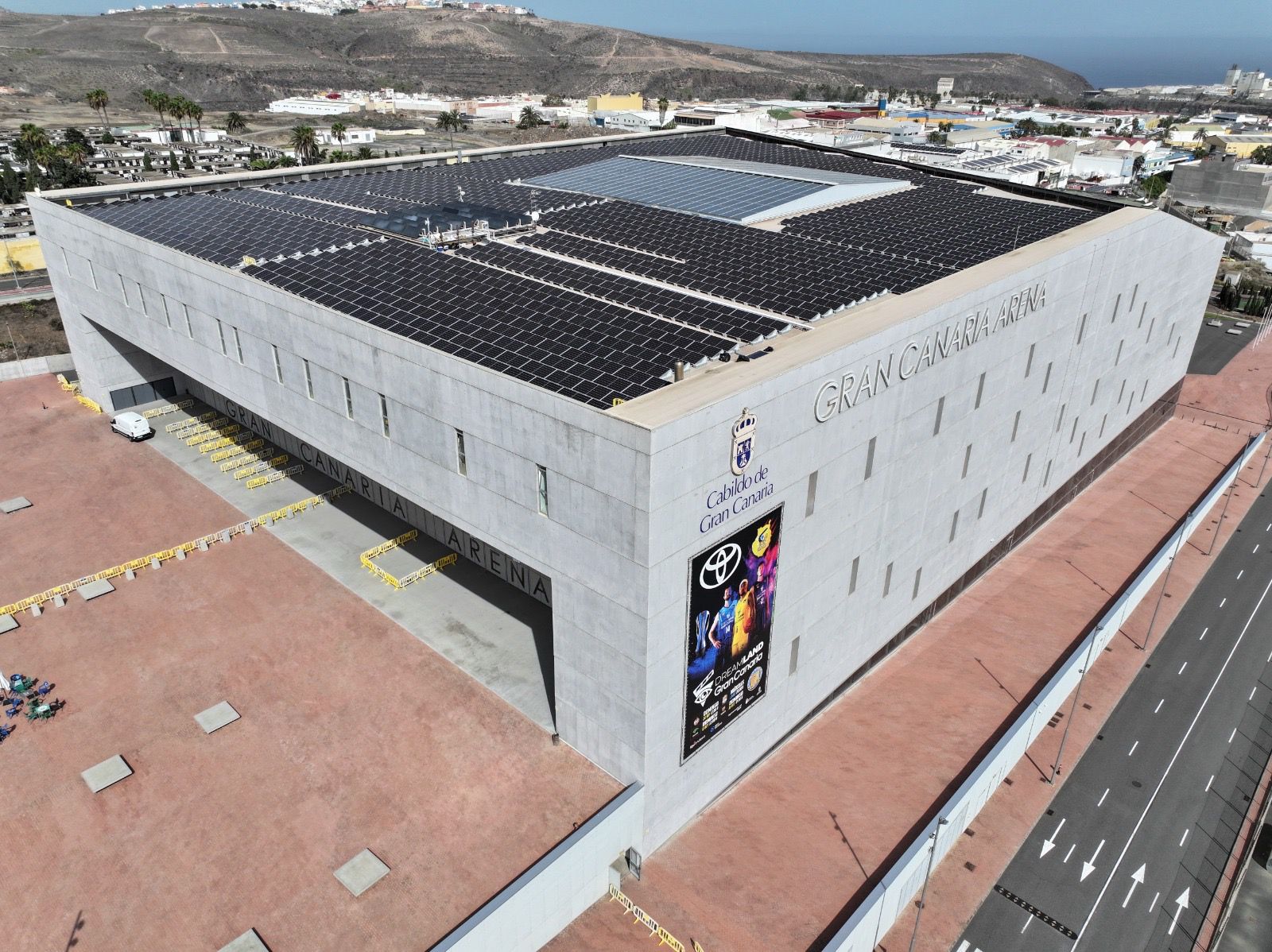 El Gran Canaria Arena se convierte en el recinto FIBA con mayor capacidad de almacenamiento de energía renovable