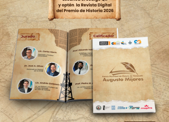 Disfruta el Premio Municipal de Historia de Venezuela “Augusto Mijares” 2026