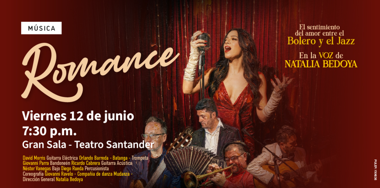 Natalia Bedoya revive el bolero y el jazz en una experiencia escénica única en el Teatro Santander