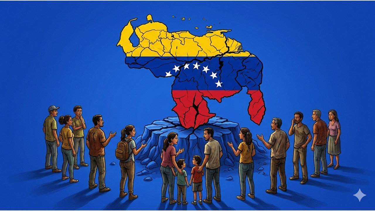 Trump dice que el pueblo de Venezuela está feliz, pero encuesta revela descontento por la situación política