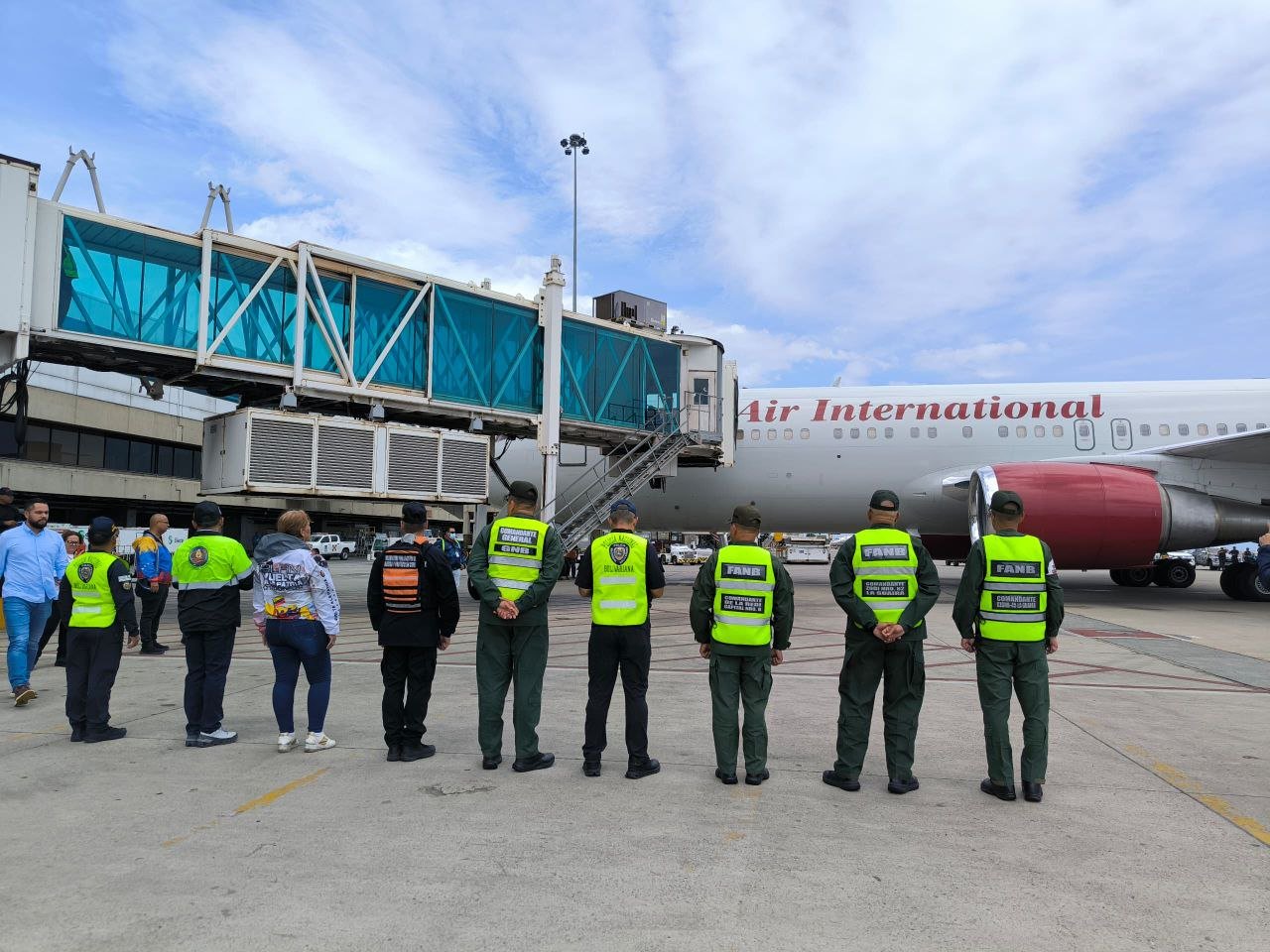161 migrantes llegan a Venezuela en un vuelo de repatriación desde Estados Unidos