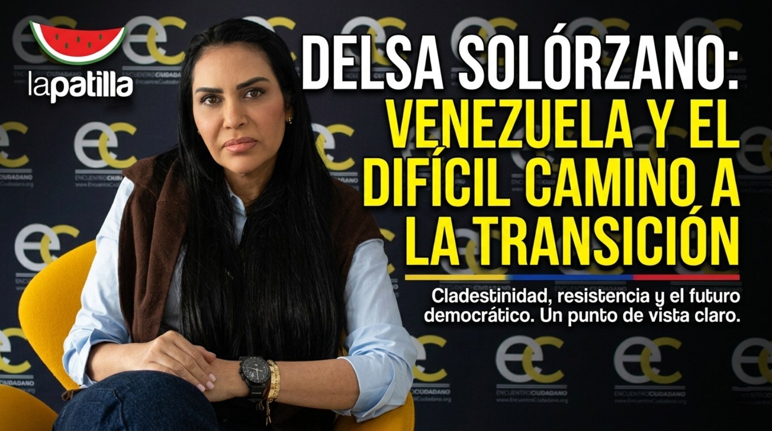 Delsa Solórzano: Venezuela llena de esperanza pero sin transición real
