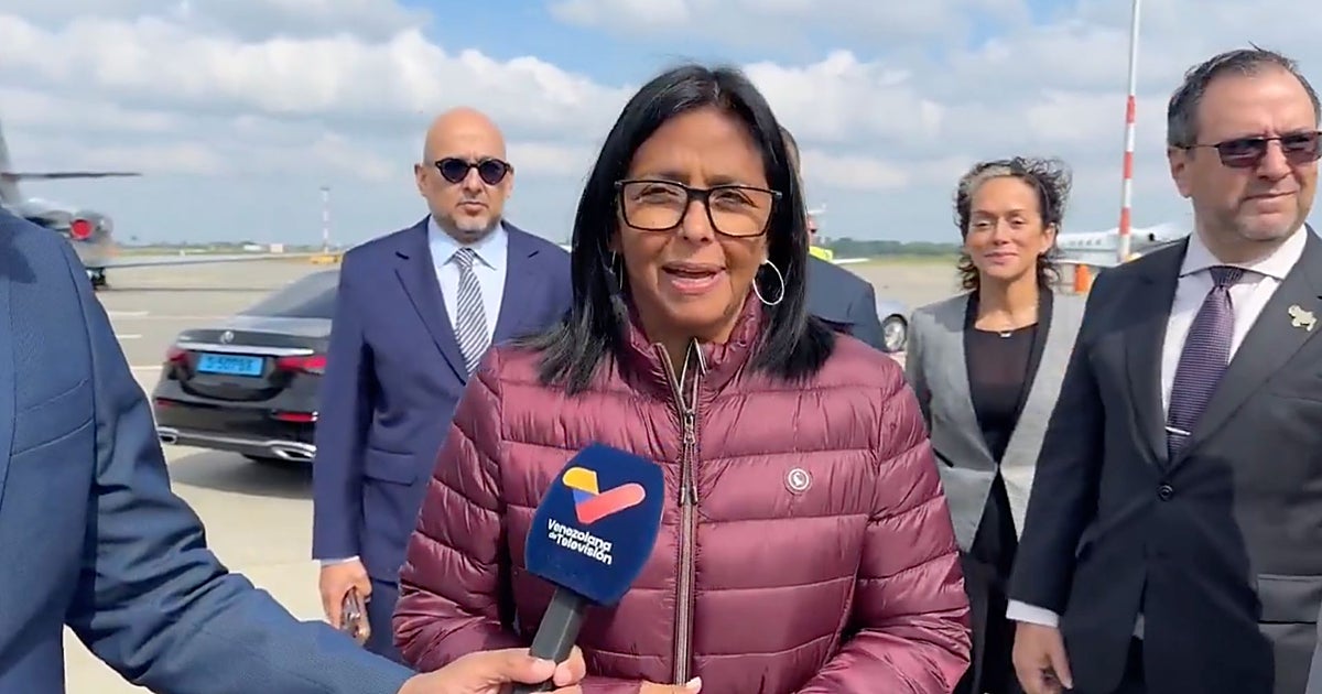 Delcy Rodríguez llega a Países Bajos pese sanciones UE