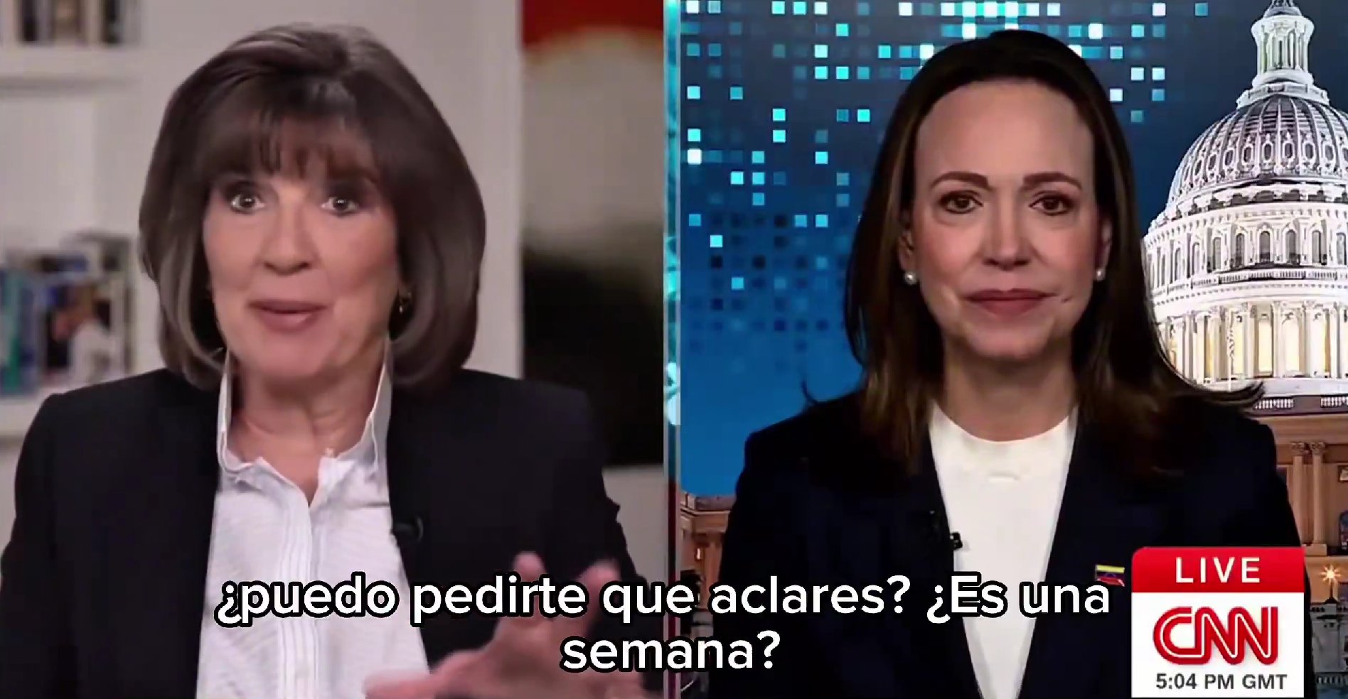 María Corina Machado negocia con Marco Rubio su regreso a Venezuela