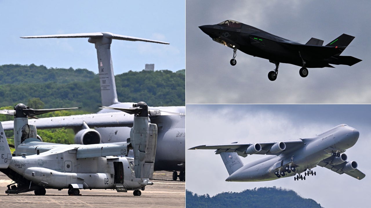 Estados Unidos despliega fuerzas militares aéreas en Puerto Rico