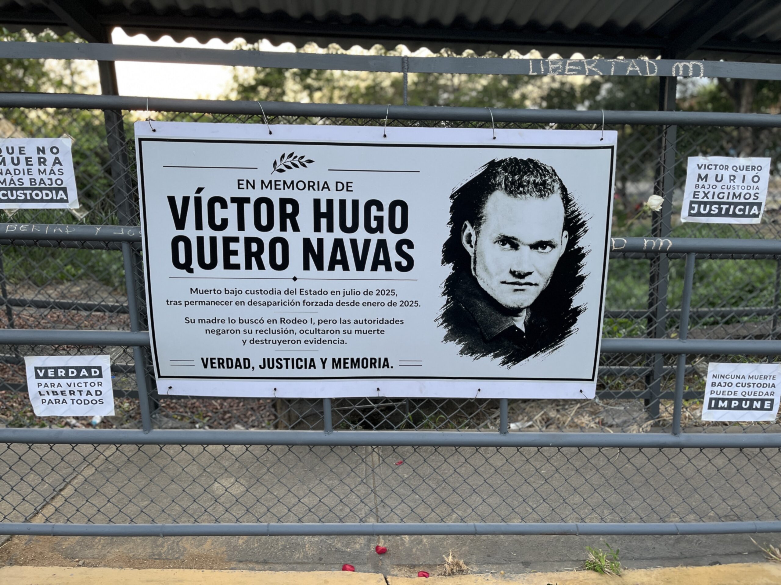 45 ONG exigen investigación internacional por muerte de Víctor Quero