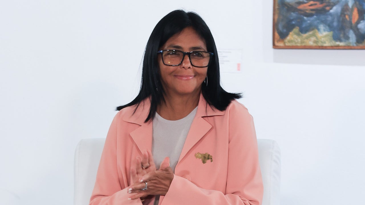 Delcy Rodríguez responde a Trump con mapa de Venezuela